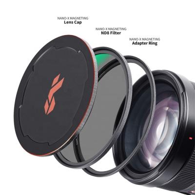 China K&F Magnetic Concept Magnetic ND Filter 62mm 3 Stop nd8 Camera Filter Lens Filter for sale