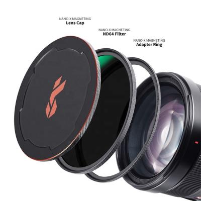 中国 Magnetic Concept 82mm Multi-coating K&F Magnetic ND Filter ND64 Camera Lens Magnetic Filter 販売のため