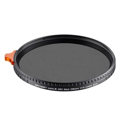 中国 K&F Concept 58mm Waterproof Camera Filter nd2-32 and 1/4 Black Diffusion Filter 販売のため