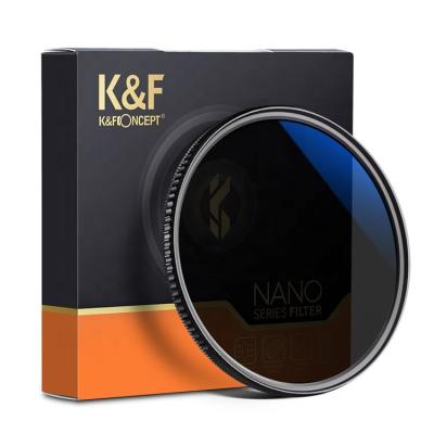 Cina K&F Concept CPL-ND8 49mm Photo Camera Filter Camera Lens Waterproof Filter in vendita