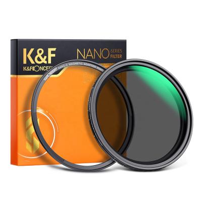 Cina K&F Magnetic Concept Interchange 67mm Magnetic Fast Density ND2-32 Camera Neutral Filter in vendita