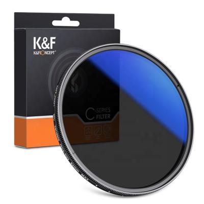 China K&F concept waterproof blue coat ND2-400 37mm ND filter dslr camera variable variable ND for sale