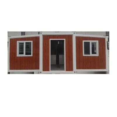 China Contemporary Electronic Component 1 Year Expandable Prefab Container House With Twist Trailer House Structure for sale