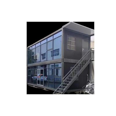 China Mid Century Modern Reefer 40 Foot Steel Structure 3 Bedrooms And Living Room Pre Fabricated Houses Prefab Homes Container House for sale