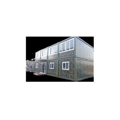 China Mid Century Modern Container House Garage Roof Portable Steel Construction Building for sale