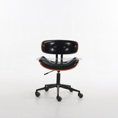 China Wholesale Modern Luxury High Quality Adjustable (Height) Lift Swivel Seat PU Computer Desk Chair for sale