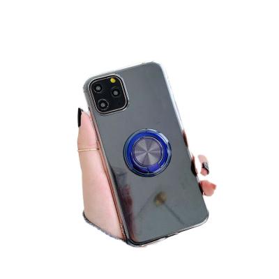 China Fashion and OEM MAGNET CAR ACCOUNT TPU RING Cell TRANSPARENT CLEAR PHONE CASE COVER FOR IPHONE 12 11 PRO for sale