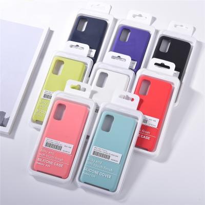 China Original Hot Selling Shockproof Liquid Silicone Case For Samsung S7 Edge S8/S9/S10/S20/S30 Plus Phone Cover Case for sale