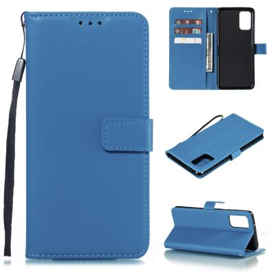 China Fashion and OEM CARD HOLDER FLIP CASE CELL PHONE LUXURY LEATHER COVER WITH ROPE FOR REDMI NOTE 9 PRO XIAOMI for sale