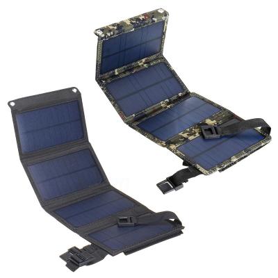 China Waterproof 20W Monocrystalline Silicon Mini Portable Foldable Solar Panel 156.75mmx156.75mm for sale