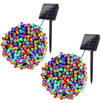 China Cooper wire string light 20/50/100/200/400/800 LEDs Christmas Solar Led Lights Solar String Light for Garden Patio  Home Party Christmas Decorations for sale