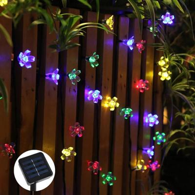 China Christmas Decoration Supplies Christmas outdoor decoration led string light portable garden festival decoration light for sale