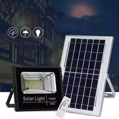 China Garden 10W 25W 45W 65W 120W 200W 300W LED Solar Lights Outdoor Projector Solar Flood Garden Lights Led Solar Street Light for sale