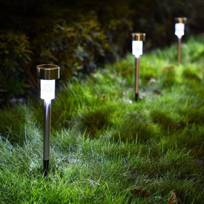 China Garden Hot Sale Solar Ground Led Solar Garden Lights For Lawn Patio Pathway Yard Flood Light for sale