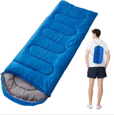 China Outdoor Waterproof Cold-proof Envelope Type Camping Sleeping Bag for sale