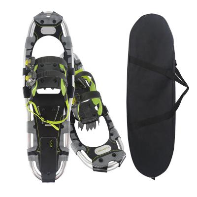 China Camper Hiking Snowshoes Aluminum Frame Foam Padded One-Traction Binding Hiking Snowshoes for sale