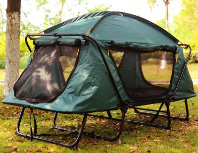 China Camouflage / Field Hot Selling Automatic Game Tent Top Over Ground Waterproof Camping Tent for sale