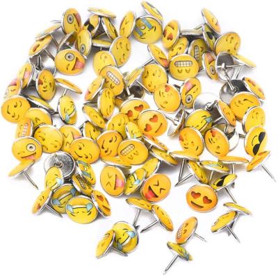 China Eco-Friendly Promotional Bulk Packing Decorative Cute Thumb Spikes Comparison Push Pins For Home, Office Cork Board for sale