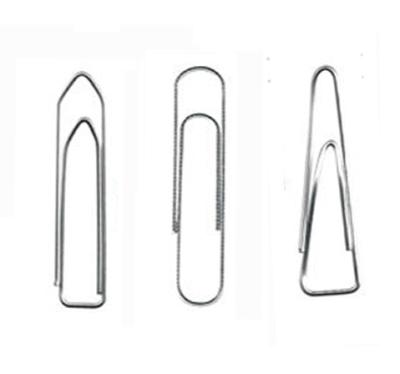 China Promotional Eco-friendly Metal Paper Clips Series 25mm, 28mm, 33mm, 50mm, 78mm, 10mm with Best Price for sale