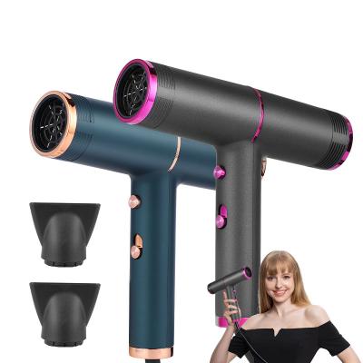 China Foldable Professional Single Tender Ties Innovative T Hair Dryer Motor With Ionic Quick Dry Nozzle for sale