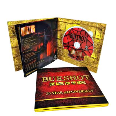 China Digipak Music CD DVD Duplication 700MB for sale