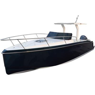 China Custom Fiberglass Fiberglass Sport Fishing Boat With Cabin for sale