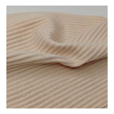 China Anti Pill YDD1303# cotton rib jersey knit fabric summer baby cotton rib set for sale