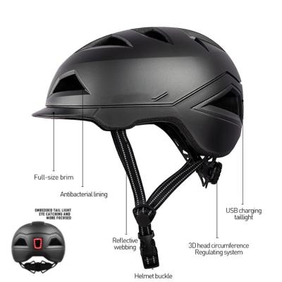 China Urban Lightweight Motorcycle Swap Helmet Electric Car Motorcycle MTB E Bike Scooter Skateboard Unisex Riding Helmet for sale