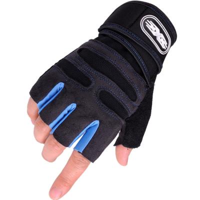 China Men's and Women's Fitness Men's and Women's Wholesale Fitness Breathable Half Finger Gloves Weightlifting Gauntlet Dumbbell Dumbbell Equipment for sale