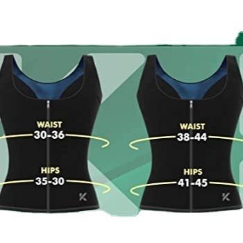 China Back Support Body Polymer Body Shaper Sauna Vest Waist Trainer Weight Loss Shapewear Slim Belly Zipper Heat Slimming Vest For Adult Men Women for sale