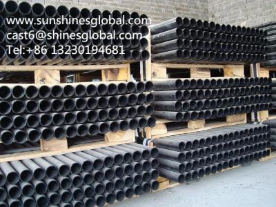 China ASTM A888 Hubless Cast Iron Soil Pipes/ASTM A888 Cast Iron Sewer Pipe for sale