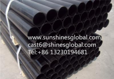 China CISPI301 Hubless Cast Iron Waste Pipes/ ASTM A74 No Hub Cast Iron Soil Pipes for sale