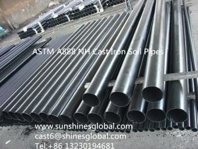 China ASTM A888 Pipe/ASTM A888 Cast Iron Pipe/ ASTM A888  Cast Iron Soil Pipe for sale