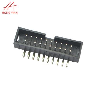 China PCB factory price 2.54mm 1.27mm pitch 2.0mm 10pin 20pin straight smt power connector box male header for sale