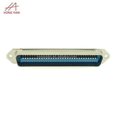 China Power Wholesale SCSI 57 Series NC 64 Pin Male Straight IDC Connector Centronics for sale