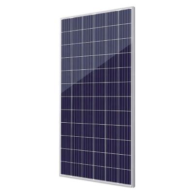 China Curtain Wall Photovoltaic New Products 156.75mm 72 Half Cell Energy 330W Polycrystalline Renewable Plate Solar Panel For DC Power for sale