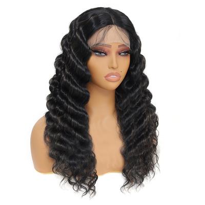 China Top Deep Wave Girl Long Lace Front Braid Wig 20