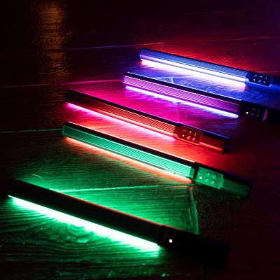 China Aluminum Alloy TUBE Light YL2 RGB LED 9 Colors Handheld LED Visual Lights for sale