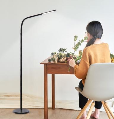 China Modern Colors And Brightness Stepless LED Floor Lamp Adjustable Standing Lamp With Touch Control for sale