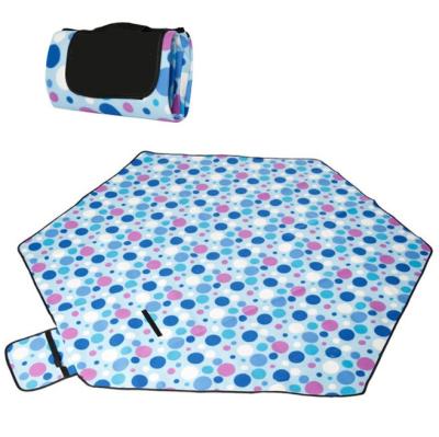 China Travel Hiking Daily Used Insulated Tent Quilt Hexagon Fleece Foldable 3layer Picnic Blanket For Tent Floor for sale