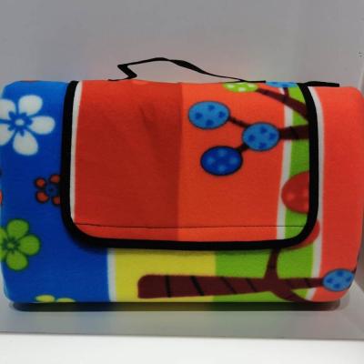 China Travel Hiking Travel Journal Used 200*200cm Extra Large Fleece Picnic Game Grass Blanket for sale