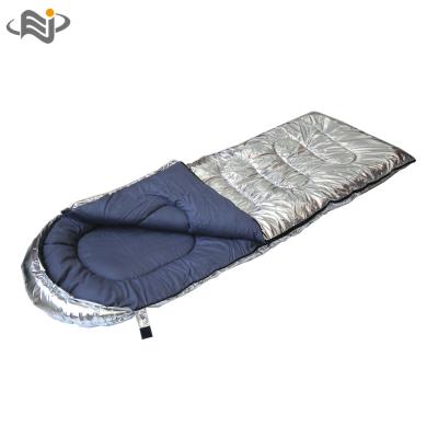 China New style glitter silver liner arraival camping hiking hiking emergency sleeping bag for sale