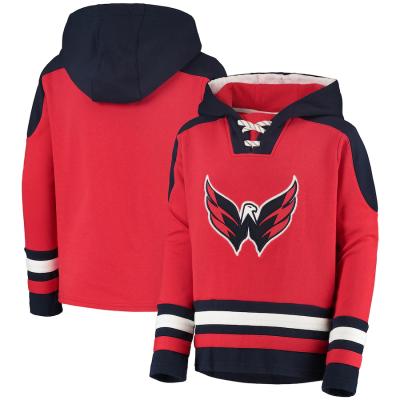 China Custom Hockey Hoodies Twill Tackle Embroidery Hockey Sweatshirt Hockey Hoodie Tank Top Cotton Breathable Custom Fleece for sale