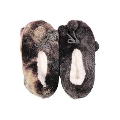 China Fashion Trend Women Soft Bangs Fleece Lined Indoor Slip On Winter Plush Courted Slip On Warm House Slipper Shoes for sale