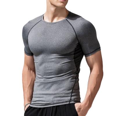 China 2022 Anti-Wrinkle OEM Service Shirt Running Men's Sport Wear Quick Dry T-shirt for sale