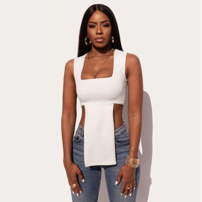 China 2021 summer crop breathable skinny solid sleeveless tops for women tank top 2021 for sale