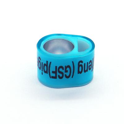 China Viable Low Price Ring For Pigeon Open Plastic Open Plastic Pigeon Foot Ring With Serial No for sale