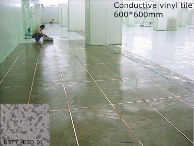 China Anti Slip Anti Static Conductive Flooring for sale