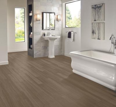 China 6mm Luxury Waterproof Click Vinyl Flooring High Temperature Resistance for sale