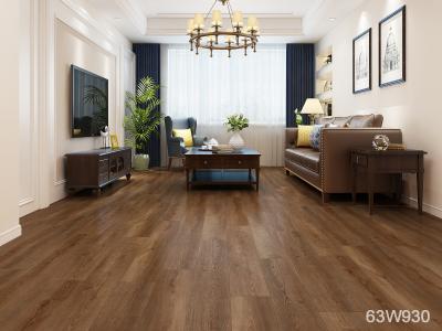 China 6mm Thickness 100 % Waterproof SPC Vinyl Flooring , Wood Texture PVC Vinyl Flooring for sale